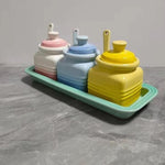 Cool Color Kitchen Seasoning Jar Kitchen Supplies Seasoning Spoon