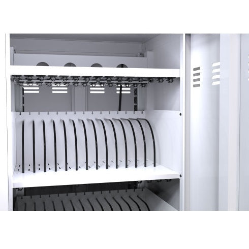 Mobile Charging Cart And Cabinet For Tablets Laptops 31 4 Device