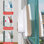 Double-sided Scrubbing And Scraping Household Cleaning Tools For Strong Magnetic Windows
