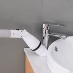 Kitchen Cleaning Tools Multifunctional Wireless Rechargeable Long-handle Retractable Waterproof Electric Cleaning Brush