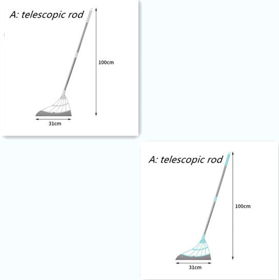 Detachable Mop Without Leaving Marks Floor Wiper Bathroom Household Cleaning Tools