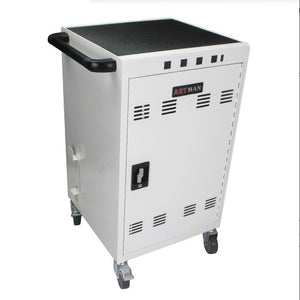 Mobile Charging Cart And Cabinet For Tablets Laptops 31 4 Device