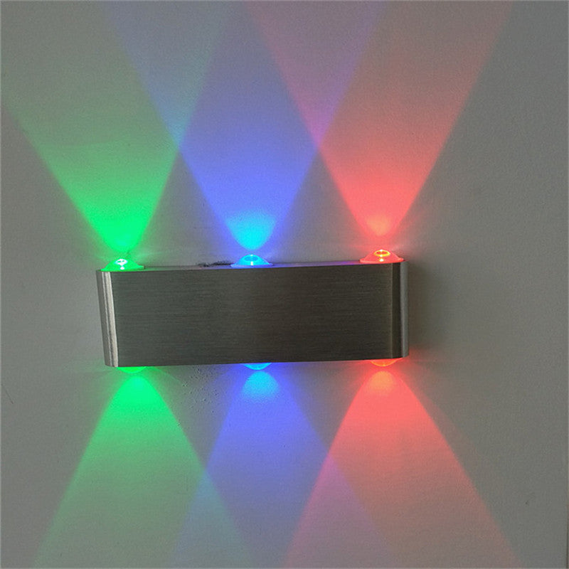 LED Aluminum Frame Rectangular Wall Lamp Bedroom Wall Lamp