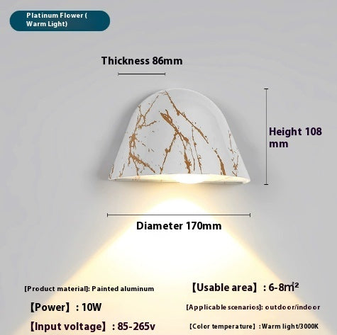 Wall Lamp Outdoor Waterproof Decorative Wall Lamp