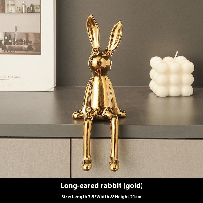 Creative Internet Celebrity Rabbit Ornament Home Decor