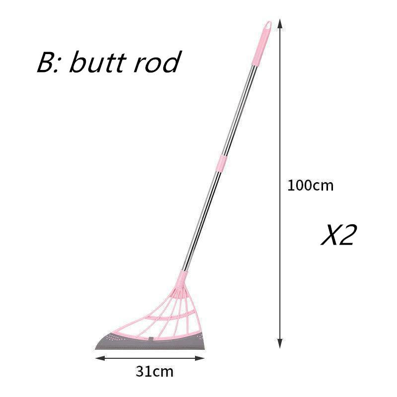 Detachable Mop Without Leaving Marks Floor Wiper Bathroom Household Cleaning Tools