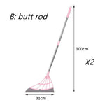 Detachable Mop Without Leaving Marks Floor Wiper Bathroom Household Cleaning Tools