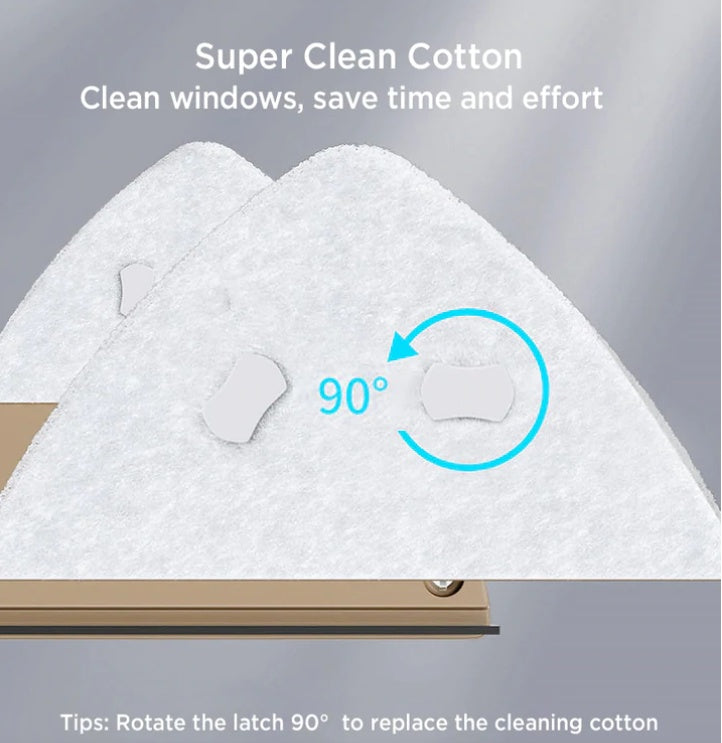 Double-sided Scrubbing And Scraping Household Cleaning Tools For Strong Magnetic Windows